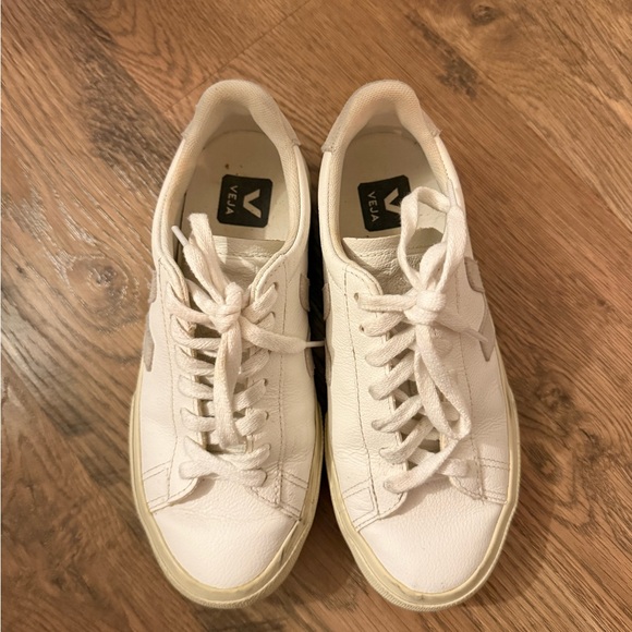 Veja Campo Leather White Natural, 5 - Picture 6 of 8